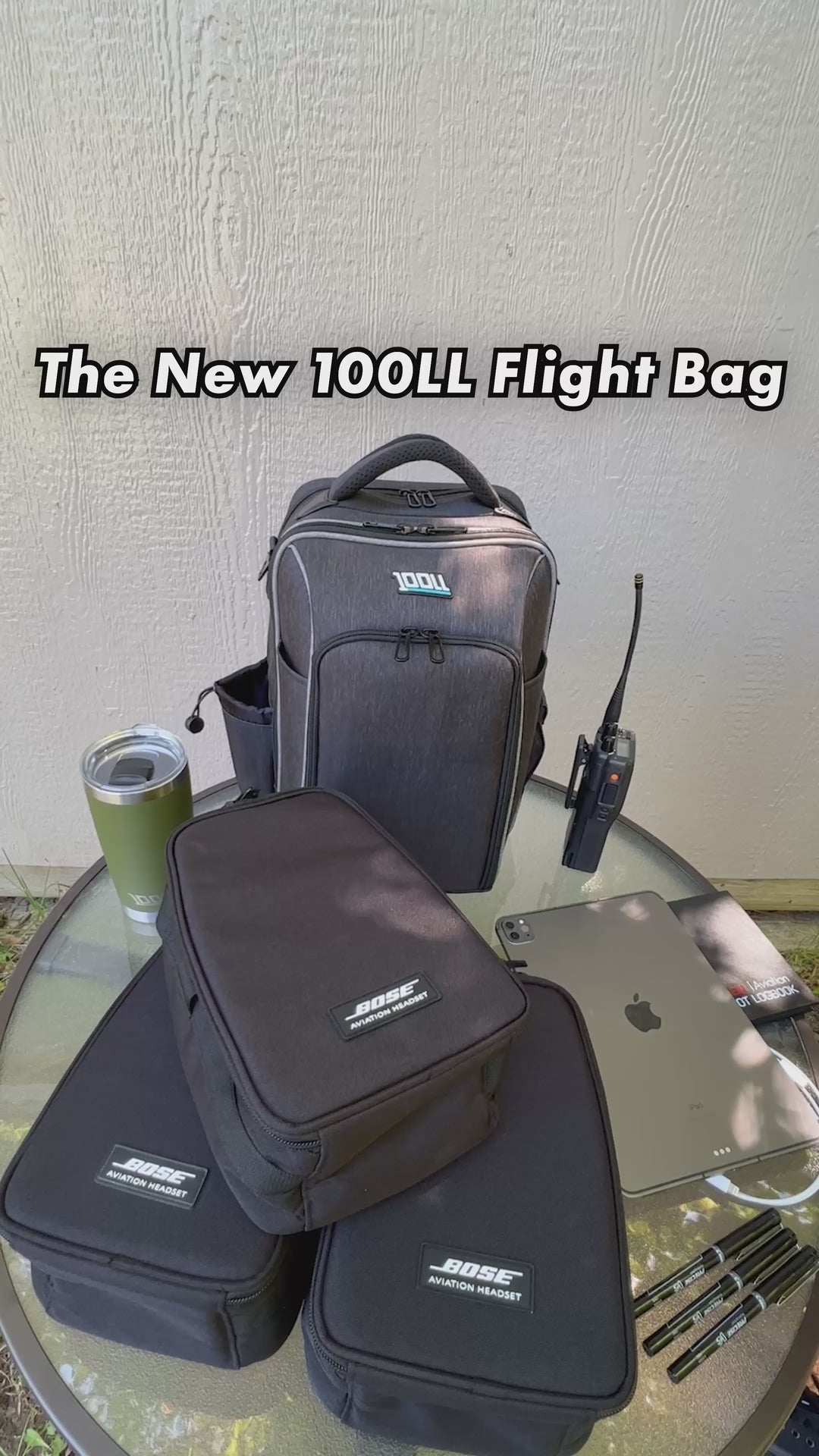 100LL Flight Bag